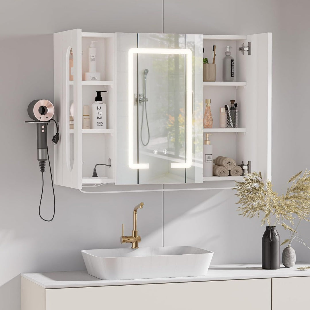 Armadio 80x60x16 cm con struttura in acciaio