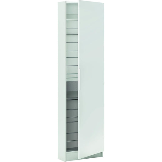 Letto Demeyere Mobile ingresso in legno, con specchio e scarpiera, 12 paia, moder