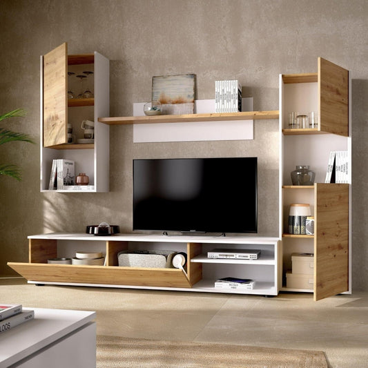 Pareti attrezzate rovere