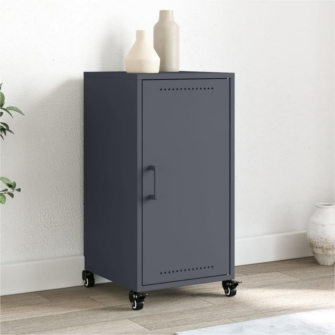 Armadio Home Giardino,Credenza Antracite 36x39x72 cm Acciaio