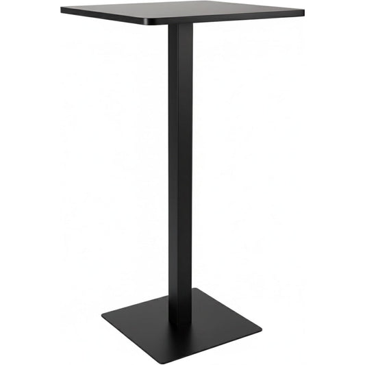 Tavolo CLP Tavolo Alto Quadrato 60 cm Sharon, Tavolo da Bar con Struttura Stabile